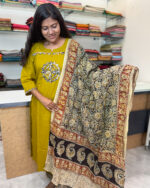Lovely Cotton Salwar Suit with Dupatta for women