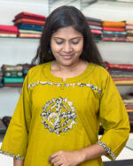 Lovely Cotton Salwar Suit with Dupatta for women