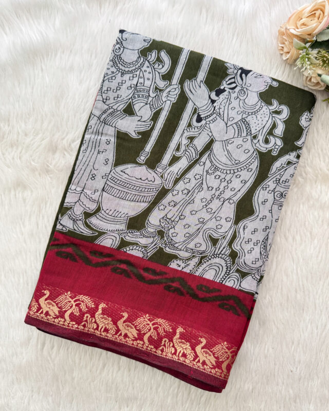 Beautiful Cotton Silk Saree for women