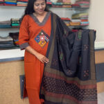 Lovely Cotton Salwar Suit with Dupatta for women
