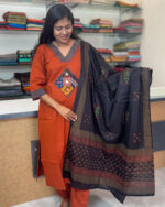 Lovely Cotton Salwar Suit with Dupatta for women