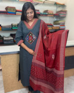 Lovely Cotton Salwar Suit with Dupatta for women