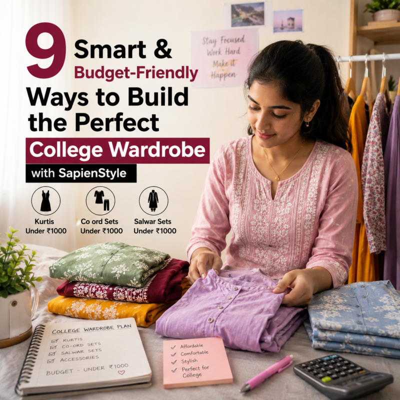 9 Smart & Budget-Friendly Ways to Build the Perfect College Wardrobe with SapienStyle