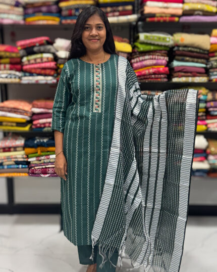 Best Cotton Salwar Suit with Dupatta for women.