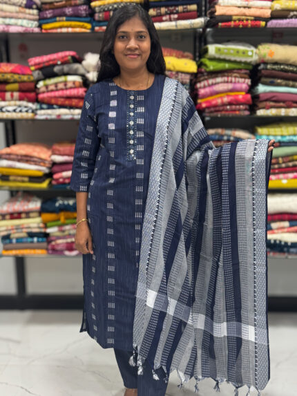 Best Cotton Salwar Suit with Dupatta for women.