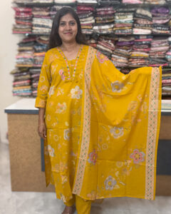 Best Cotton Salwar Suit with Dupatta for women.