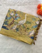 Elegant Tissue Cotton Saree for women