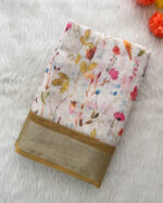 Lovely Linen Cotton Saree for women
