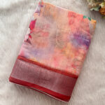 Lovely Linen Cotton Saree for women