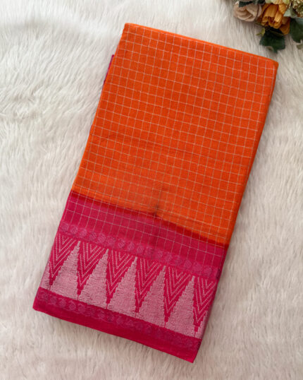 Best Sungudi Cotton Saree for women.