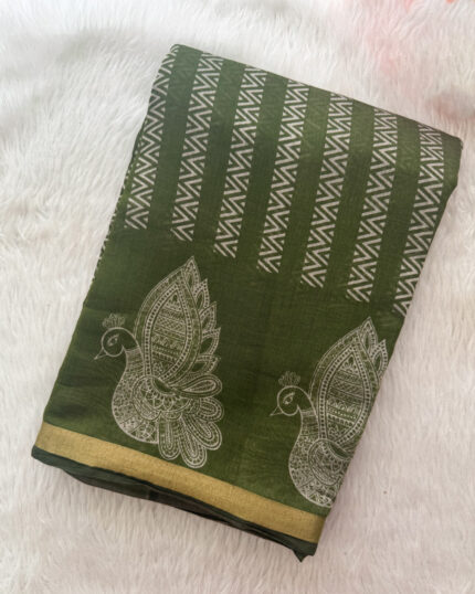 Best Chanderi Silk Saree for women.