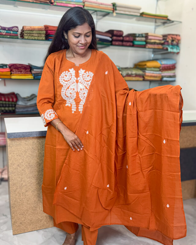 Premium Cotton Salwar Suit with Dupatta or women.
