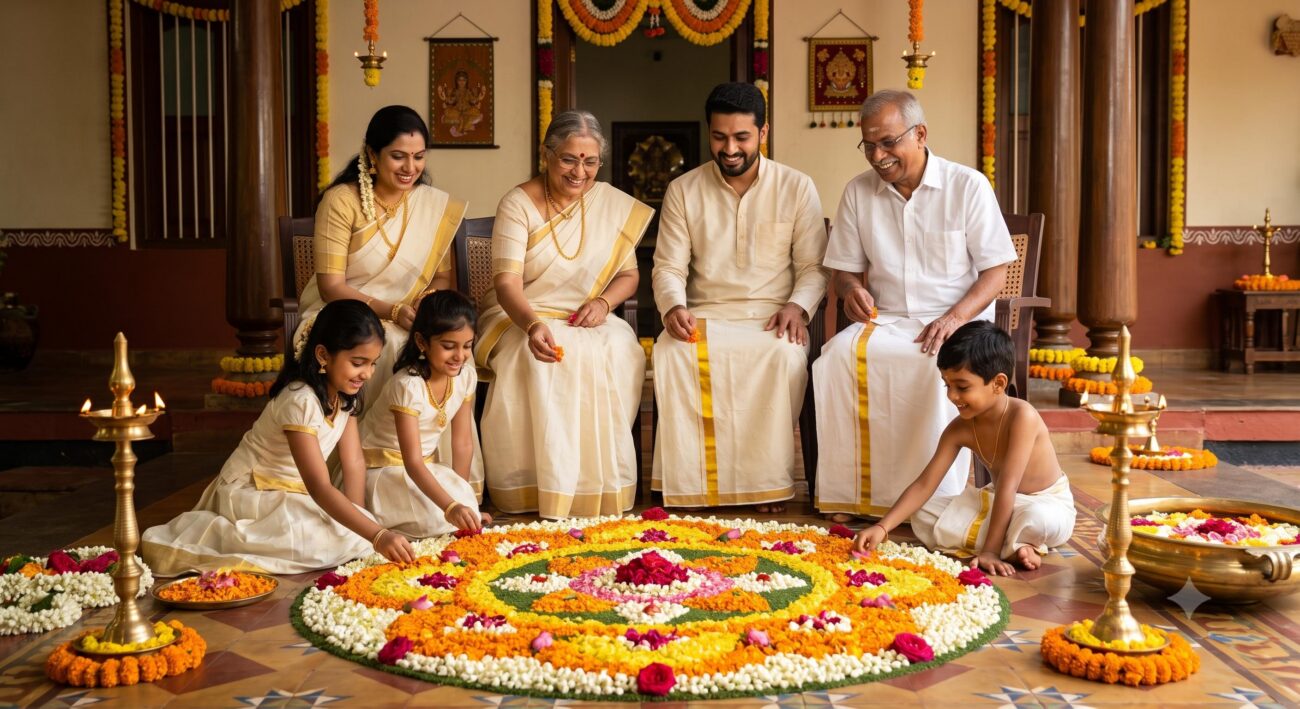  Onam saree for women