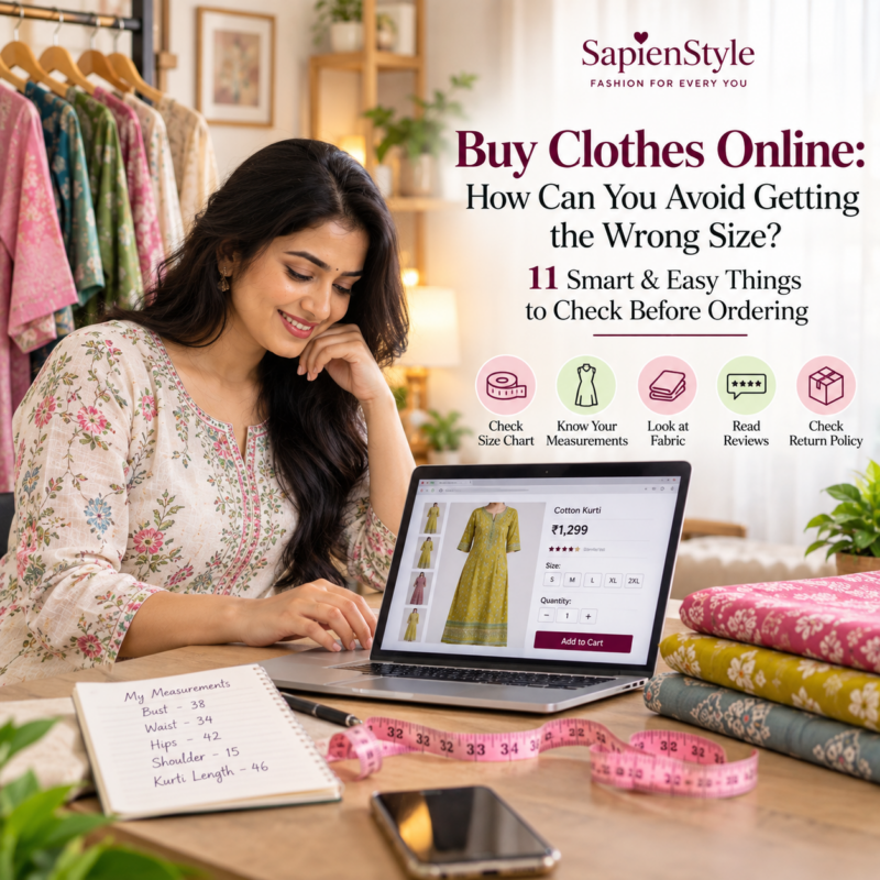 Buy Clothes Online: How Can You Avoid Getting the Wrong Size? 11 Smart & Simple Things to Check Before Ordering