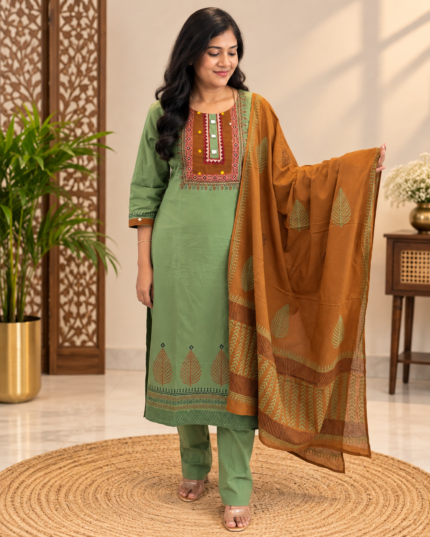 Amazing Cotton Straight Cut Salwar for Women