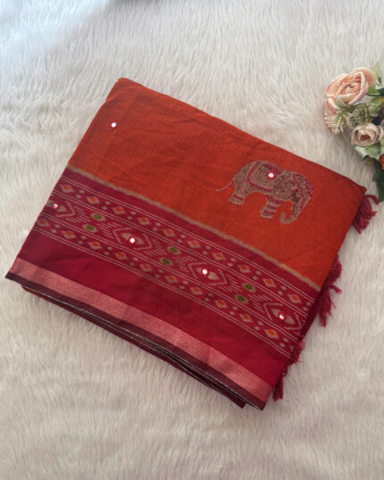Elegant Muslin Saree for Women in online