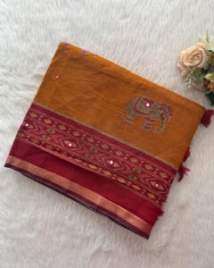 Elegant Muslin Saree for Women in online