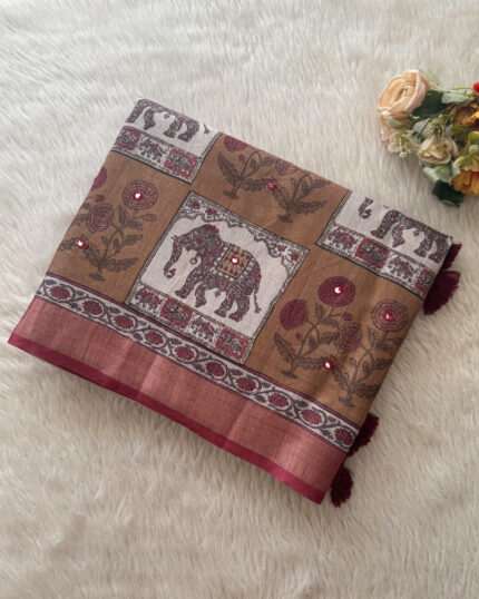 Elegant Tussar Saree for Women in online