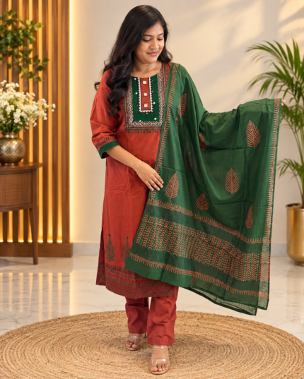 Amazing Cotton Straight Cut Salwar for Women