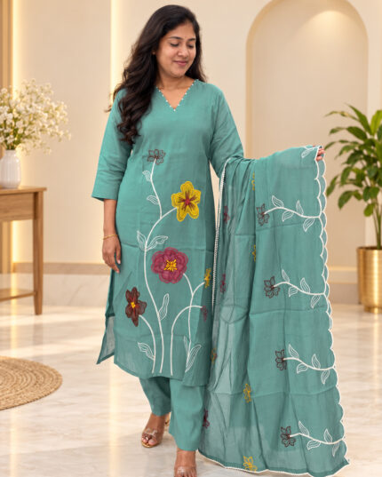 Elegant Salwar Suit with Dupatta in online