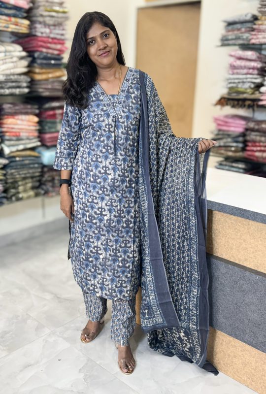 Regular wear cotton salwar set